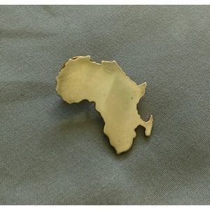 Africa Jewelry - Africa Pin Africa Jewelry - Africa Pin